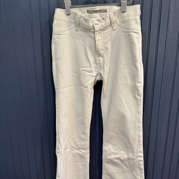 Hudson Jeans Women's Cream Jeans - Picture 1 of 5